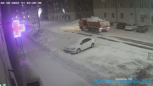 Сколько вывезено снега из Новокуйбышевска?
