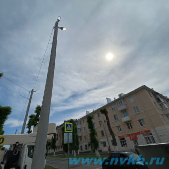 В Новокуйбышевске прибавилось 8 фонарей