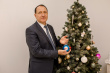 Поздравление главы г.о. Новокуйбышевск С.В. Маркова с Новым 2023 годом и Рождеством