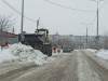 Уборка снега в Новокуйбышевске не останавливается
